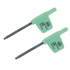 Wiha 37027 TorxPlus Flag Handle Screwdriver IP20 - 2 Pack