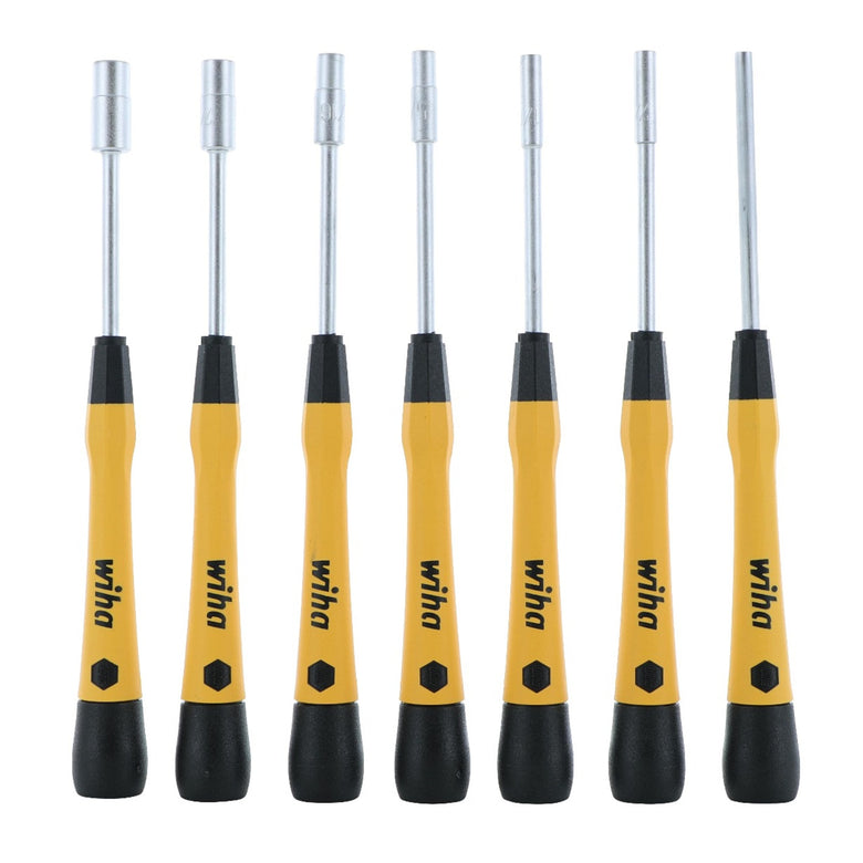8 Piece ESD Safe Precision PicoFinish Nutdriver Set - Hex Inch