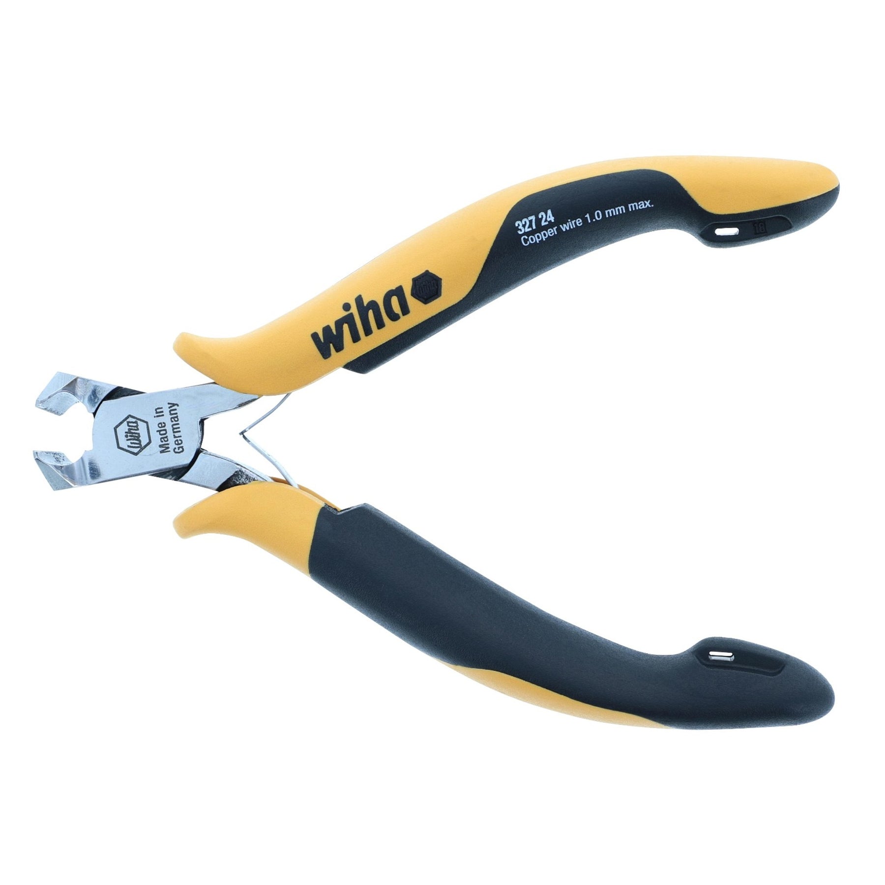Wiha 32724 Electronic  ESD Safe Precision Oblique Angled FullFlush Cutter