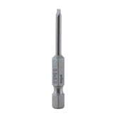 Wiha 74003 Slotted Bit 3.0 - 50mm -  10 Pack