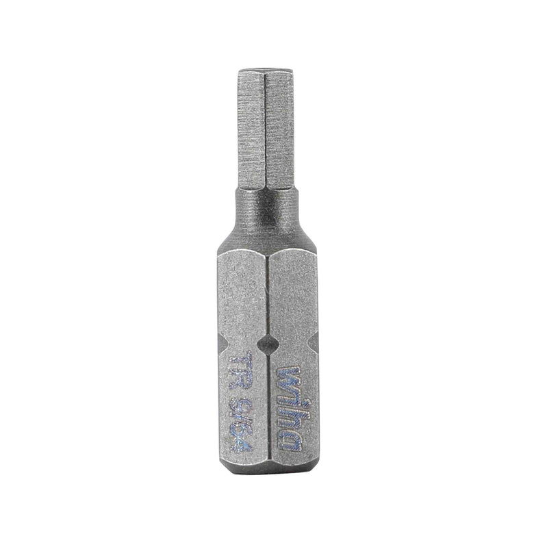 Security Hex Bit 9/64 - 25mm - 10 Pack