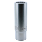 Wiha 33874 12 Point - 1/2" Drive Deep Socket 18.0mm