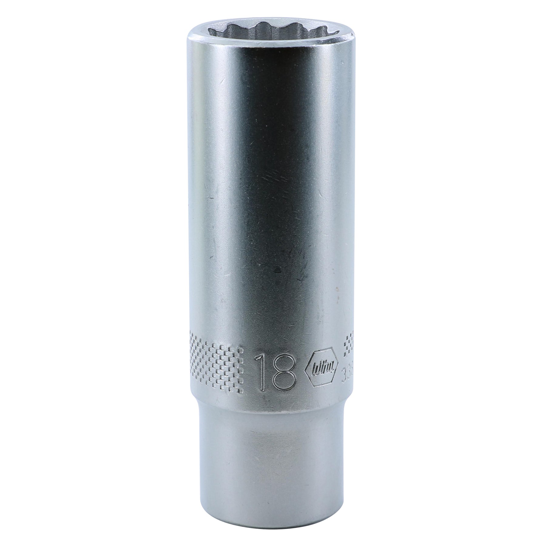 Wiha 33874 12 Point - 1/2" Drive Deep Socket 18.0mm