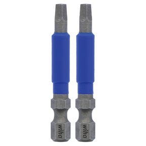 TerminatorBlue Impact Bit Square #2 - 2 Inch - 2 Pack