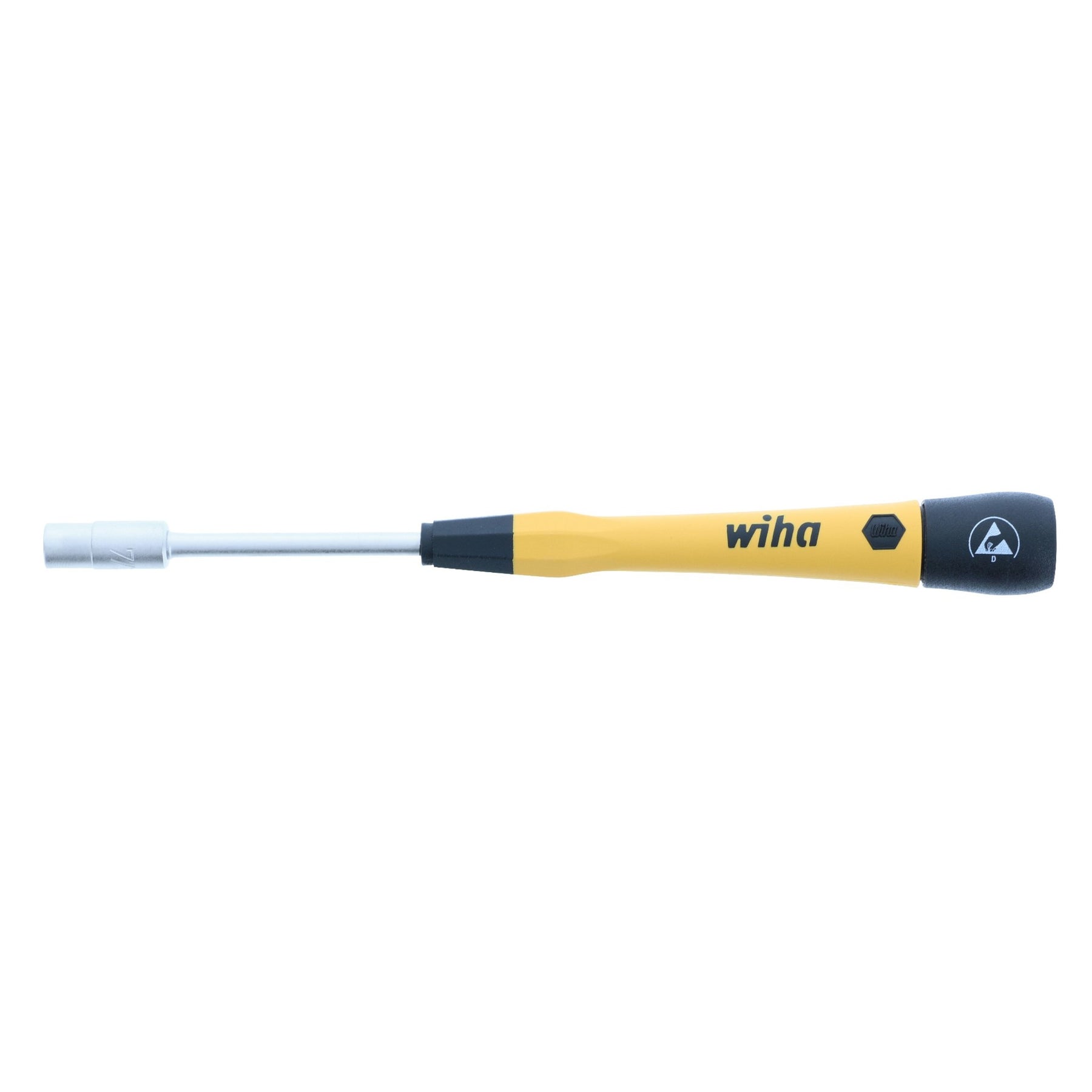 Wiha 27776 ESD Safe PicoFinish Precision Nut Driver - 7/32" x 60mm