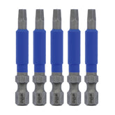 Wiha 70282 TerminatorBlue Impact Bit Square #2 - 2 Inch - 5 Pack