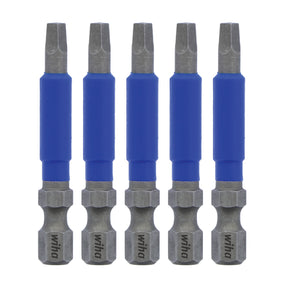 TerminatorBlue Impact Bit Square #2 - 2 Inch - 5 Pack