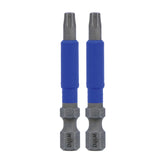 Wiha 70218 TerminatorBlue Impact Bit Torx T15 - 2 Inch - 2 Pack