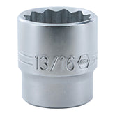 Wiha 33719 12 Point - 3/8 Inch Drive Socket - 13/16"