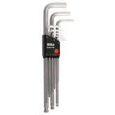 Wiha 66994 9 Piece Ball End Hex L-Key Set - Metric