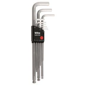 Wiha 66994 9 Piece Ball End Hex L-Key Set - Metric
