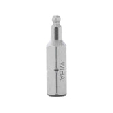 Wiha 71702 Ball End Hex Bit 7/64 - 25mm - 10 Pack