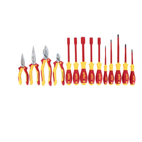 14 Piece Insulated Pliers Cutters Screwdriver and Nut Driver Set
