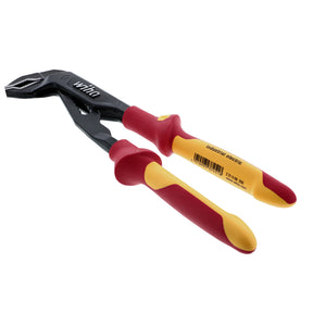 Insulated Industrial V-Jaw Tongue and Groove Pliers 10.0"