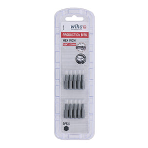 Hex Bit 9/64 - 25mm - 10 Pack