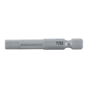 Hex Bit 7/32 - 50mm -  10 Pack
