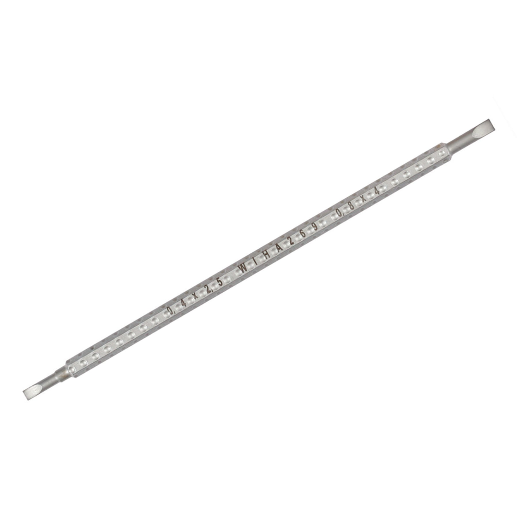 Wiha 26960 Slotted Reversible Drive-Loc IV Blade 2.5mm x 4.0mm