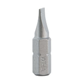 Wiha 71004 Slotted Bit 5.5mm - 25mm (7/32) - 10 Pack
