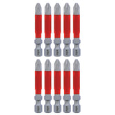 Wiha 76544 MaxxTor Impact Bit Phillips #2 - 49mm - 10 Pack