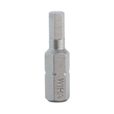Wiha 71312 Hex Bit 4.0mm - 25mm - 10 Pack