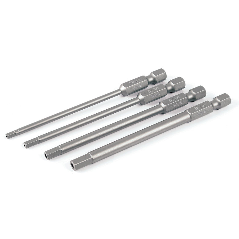 4 Piece Security Hex Power Blade Set - Metric