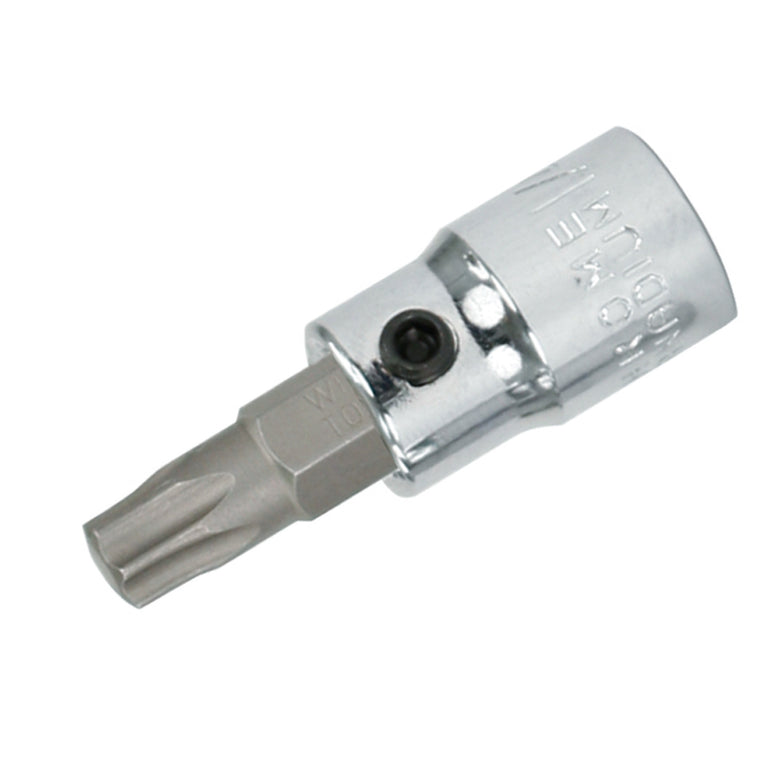 Security Torx Bit Socket 3/8" Drive T27s x 42mm