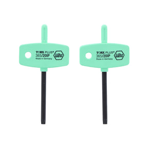 Wiha 36533 2 Pack TorxPlus Driver Wing Handle IP20