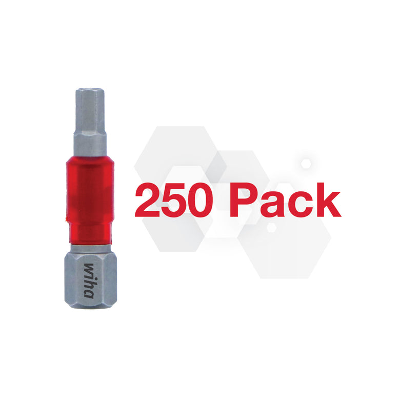 MaxxTor Impact Bit Hex 9/64" - 29mm - 250 Pack