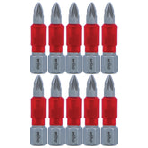Wiha 76506 MaxxTor Impact Bit Pozidriv #1 x 29mm - 10 Pack