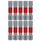 Wiha 76526 MaxxTor Impact Insert Bit Hex 6.0mm x 29mm - 10 Pack