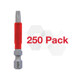 Wiha 76595 MaxxTor Impact Bit Torx T20 - 49mm - 250 Pack