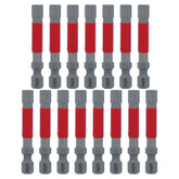 Wiha 76666 MaxxTor Impact Bit Hex 6.0mm - 49mm - 15 Pack