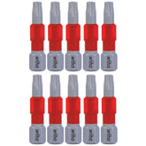 Wiha 76512 MaxxTor Impact Insert Bit Torx T20 - 29mm - 10 Pack