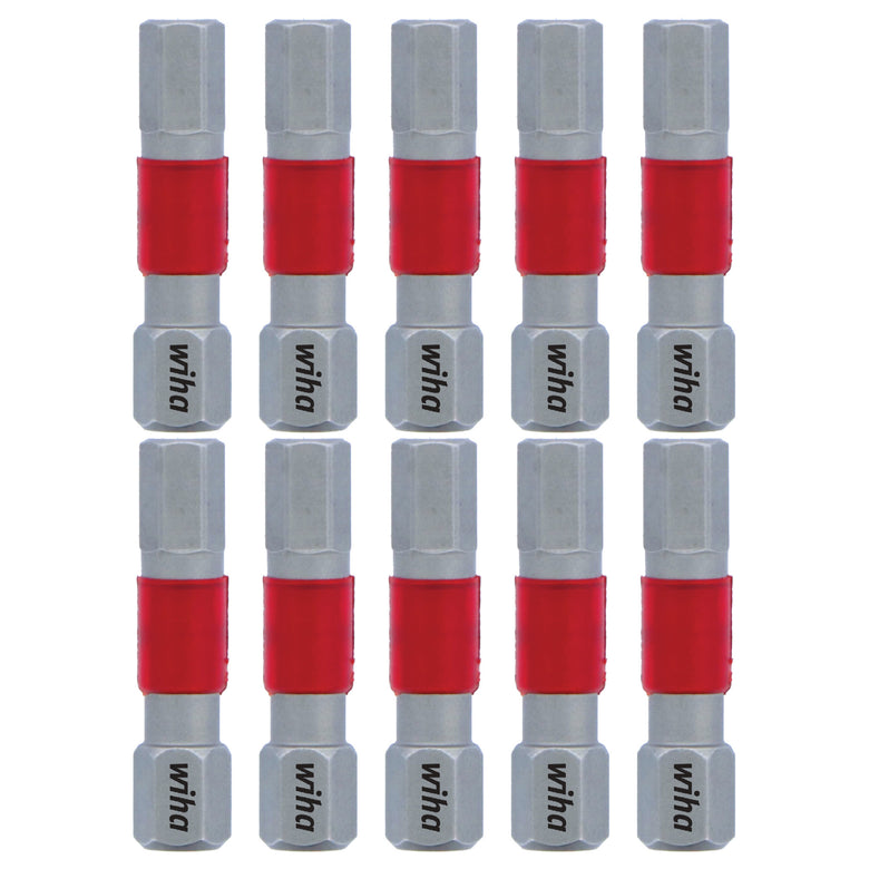 MaxxTor Impact Insert Bit Hex 7/32" x 29mm - 10 Pack