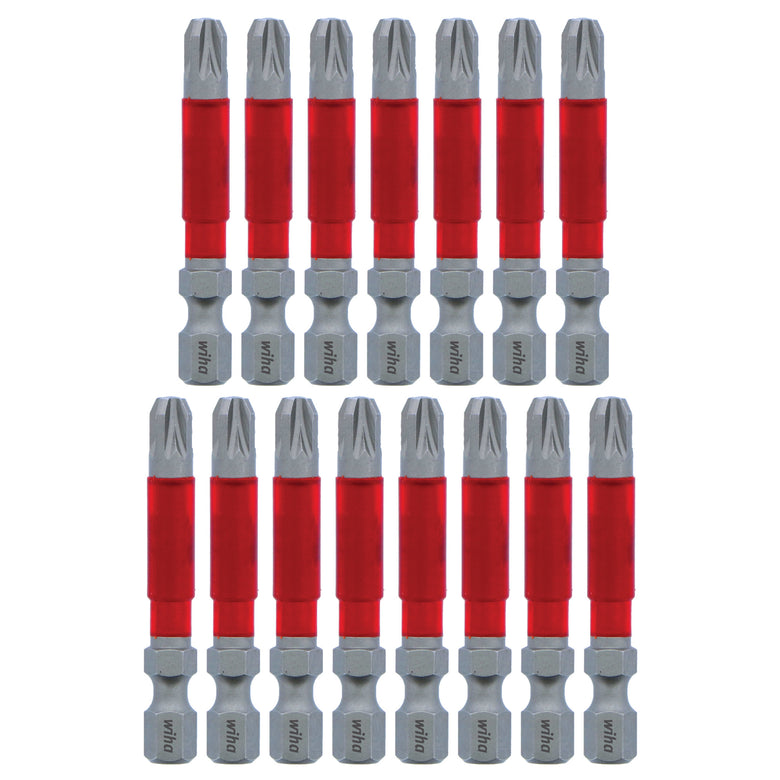 MaxxTor Impact Bit Pozi #3 - 49mm - 15 Pack