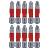 Wiha 76502 MaxxTor Impact Bit Phillips #2 - 29mm - 10 Pack