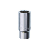 Wiha 33765 12 Point - 3/8" Drive Deep Socket 22.0mm