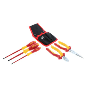 5 Piece Insulated Pliers Cutters and Screwdriver Set