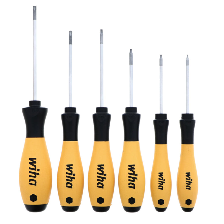 6 Piece ESD Safe SoftFinish Torx Screwdriver Set