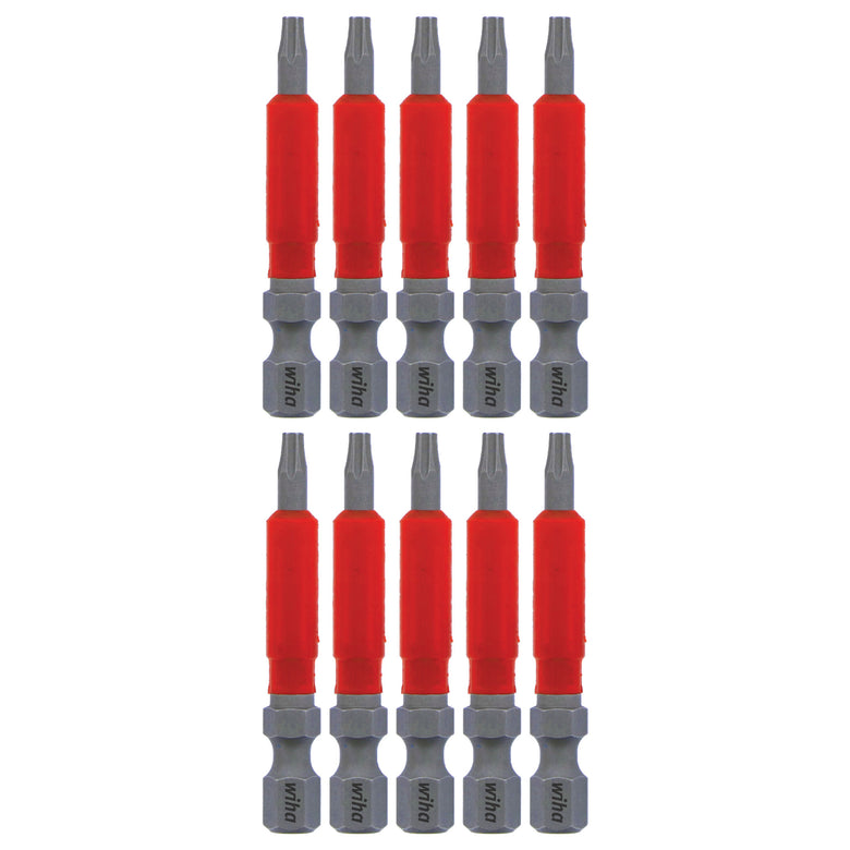 MaxxTor Impact Bit Torx T10 x 49mm - 10 Pack