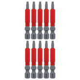 Wiha 76553 MaxxTor Impact Bit Torx T10 x 49mm - 10 Pack