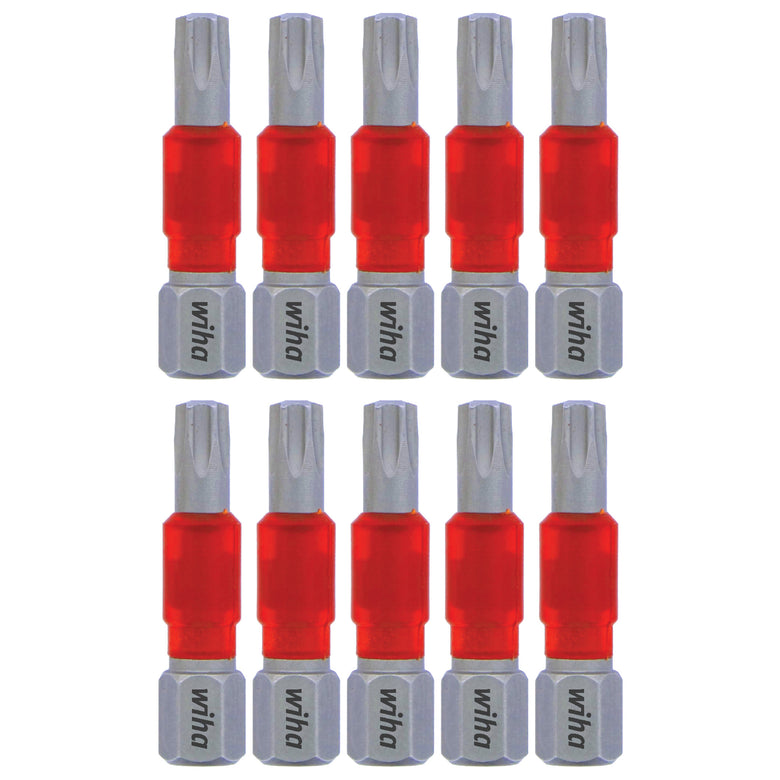 MaxxTor Impact Insert Bit Torx T25 - 29mm - 10 Pack