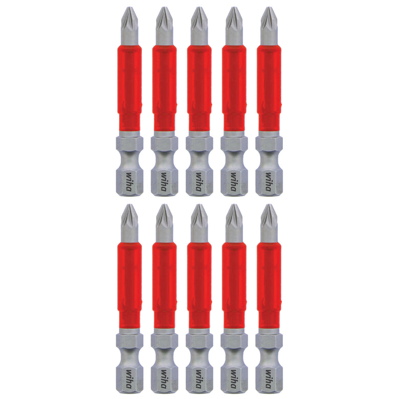 MaxxTor Impact Bit Pozidriv #1 x 49mm - 10 Pack