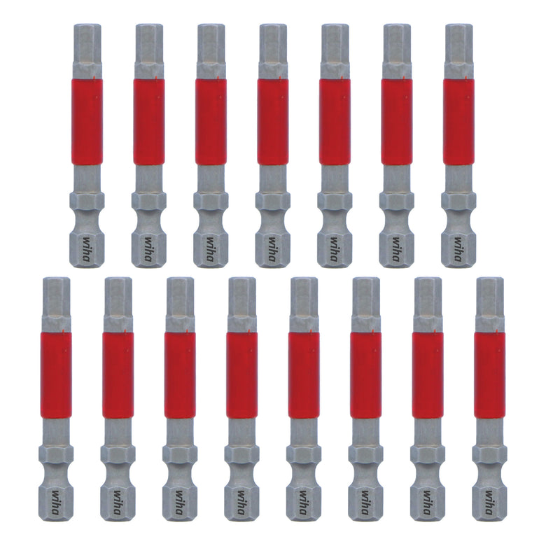 MaxxTor Impact Bit Hex 3/16" - 49mm - 15 Pack