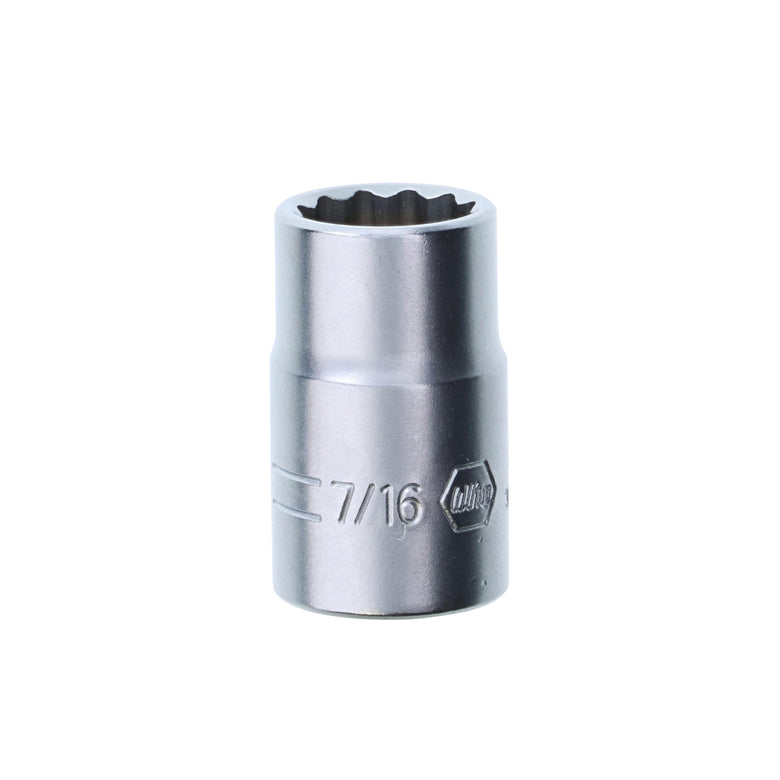 12 Point - 3/8 Inch Drive Socket - 7/16"