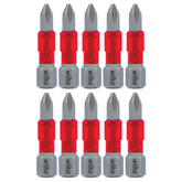 Wiha 76501 MaxxTor Impact Bit Phillips #1 - 29mm - 10 Pack