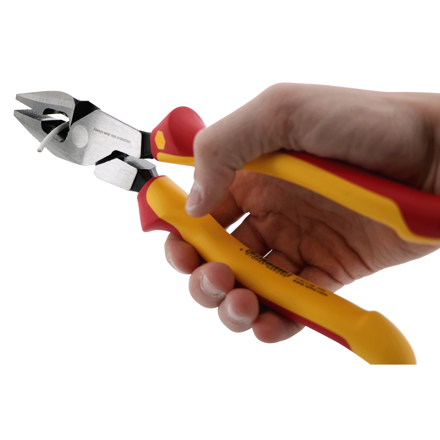 Insulated Industrial NE Style Lineman's Pliers 9.5"