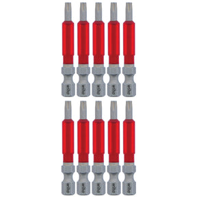 Wiha 76554 MaxxTor Impact Bit Torx T15 x 49mm - 10 Pack