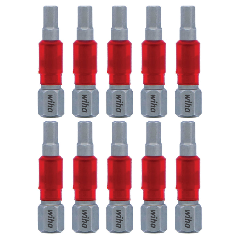 MaxxTor Impact Insert Bit Hex 9/64" x 29mm - 10 Pack