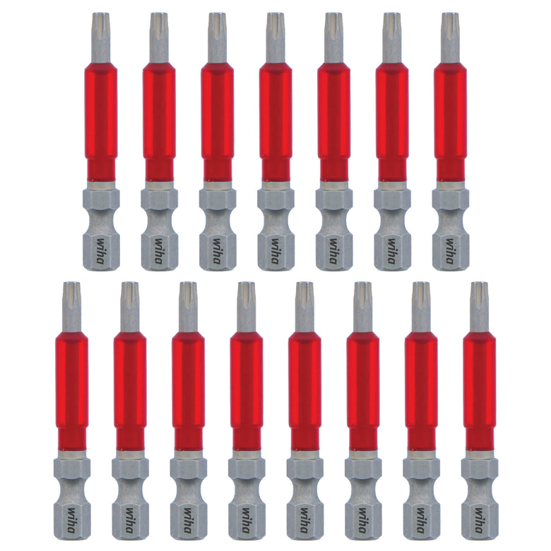 MaxxTor Impact Bit Torx T15 - 49mm - 15 Pack